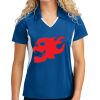 Sport Tek Women's Side Blocked Micropique Sport Wick ® Polo Thumbnail