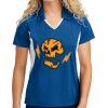 Sport Tek Women's Side Blocked Micropique Sport Wick ® Polo Thumbnail