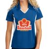 Sport Tek Women's Side Blocked Micropique Sport Wick ® Polo Thumbnail