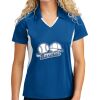 Sport Tek Women's Side Blocked Micropique Sport Wick ® Polo Thumbnail
