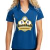 Sport Tek Women's Side Blocked Micropique Sport Wick ® Polo Thumbnail