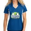 Sport Tek Women's Side Blocked Micropique Sport Wick ® Polo Thumbnail