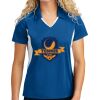 Sport Tek Women's Side Blocked Micropique Sport Wick ® Polo Thumbnail