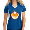 Sport Tek Women's Side Blocked Micropique Sport Wick ® Polo Thumbnail