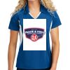 Sport Tek Women's Side Blocked Micropique Sport Wick ® Polo Thumbnail