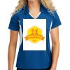 Sport Tek Women's Side Blocked Micropique Sport Wick ® Polo Thumbnail