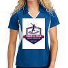 Sport Tek Women's Side Blocked Micropique Sport Wick ® Polo Thumbnail