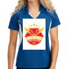 Sport Tek Women's Side Blocked Micropique Sport Wick ® Polo Thumbnail