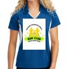 Sport Tek Women's Side Blocked Micropique Sport Wick ® Polo Thumbnail