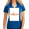 Sport Tek Women's Side Blocked Micropique Sport Wick ® Polo Thumbnail