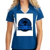 Sport Tek Women's Side Blocked Micropique Sport Wick ® Polo Thumbnail