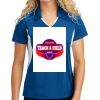 Sport Tek Women's Side Blocked Micropique Sport Wick ® Polo Thumbnail
