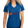 Sport Tek Women's Side Blocked Micropique Sport Wick ® Polo Thumbnail