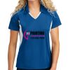 Sport Tek Women's Side Blocked Micropique Sport Wick ® Polo Thumbnail
