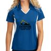 Sport Tek Women's Side Blocked Micropique Sport Wick ® Polo Thumbnail