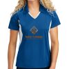Sport Tek Women's Side Blocked Micropique Sport Wick ® Polo Thumbnail