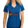 Sport Tek Women's Side Blocked Micropique Sport Wick ® Polo Thumbnail