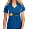 Sport Tek Women's Side Blocked Micropique Sport Wick ® Polo Thumbnail