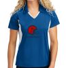 Sport Tek Women's Side Blocked Micropique Sport Wick ® Polo Thumbnail