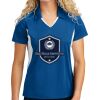 Sport Tek Women's Side Blocked Micropique Sport Wick ® Polo Thumbnail
