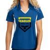 Sport Tek Women's Side Blocked Micropique Sport Wick ® Polo Thumbnail
