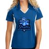Sport Tek Women's Side Blocked Micropique Sport Wick ® Polo Thumbnail