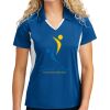 Sport Tek Women's Side Blocked Micropique Sport Wick ® Polo Thumbnail