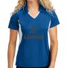Sport Tek Women's Side Blocked Micropique Sport Wick ® Polo Thumbnail