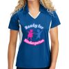 Sport Tek Women's Side Blocked Micropique Sport Wick ® Polo Thumbnail