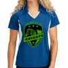 Sport Tek Women's Side Blocked Micropique Sport Wick ® Polo Thumbnail