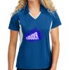 Sport Tek Women's Side Blocked Micropique Sport Wick ® Polo Thumbnail