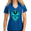 Sport Tek Women's Side Blocked Micropique Sport Wick ® Polo Thumbnail