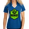 Sport Tek Women's Side Blocked Micropique Sport Wick ® Polo Thumbnail