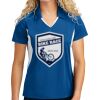 Sport Tek Women's Side Blocked Micropique Sport Wick ® Polo Thumbnail