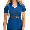 Sport Tek Women's Side Blocked Micropique Sport Wick ® Polo Thumbnail