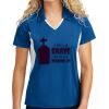 Sport Tek Women's Side Blocked Micropique Sport Wick ® Polo Thumbnail
