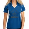 Sport Tek Women's Side Blocked Micropique Sport Wick ® Polo Thumbnail