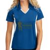 Sport Tek Women's Side Blocked Micropique Sport Wick ® Polo Thumbnail