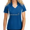 Sport Tek Women's Side Blocked Micropique Sport Wick ® Polo Thumbnail