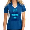 Sport Tek Women's Side Blocked Micropique Sport Wick ® Polo Thumbnail
