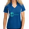 Sport Tek Women's Side Blocked Micropique Sport Wick ® Polo Thumbnail