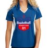 Sport Tek Women's Side Blocked Micropique Sport Wick ® Polo Thumbnail