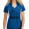 Sport Tek Women's Side Blocked Micropique Sport Wick ® Polo Thumbnail