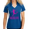 Sport Tek Women's Side Blocked Micropique Sport Wick ® Polo Thumbnail