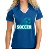 Sport Tek Women's Side Blocked Micropique Sport Wick ® Polo Thumbnail