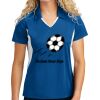 Sport Tek Women's Side Blocked Micropique Sport Wick ® Polo Thumbnail