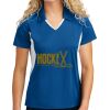 Sport Tek Women's Side Blocked Micropique Sport Wick ® Polo Thumbnail