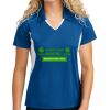 Sport Tek Women's Side Blocked Micropique Sport Wick ® Polo Thumbnail
