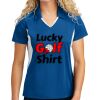 Sport Tek Women's Side Blocked Micropique Sport Wick ® Polo Thumbnail