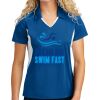 Sport Tek Women's Side Blocked Micropique Sport Wick ® Polo Thumbnail
